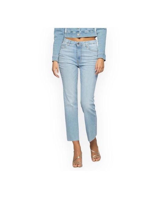 Kocca Cropped Jeans in het Blue