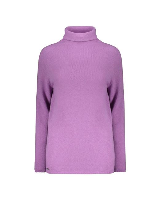 Moorer Purple Turtlenecks