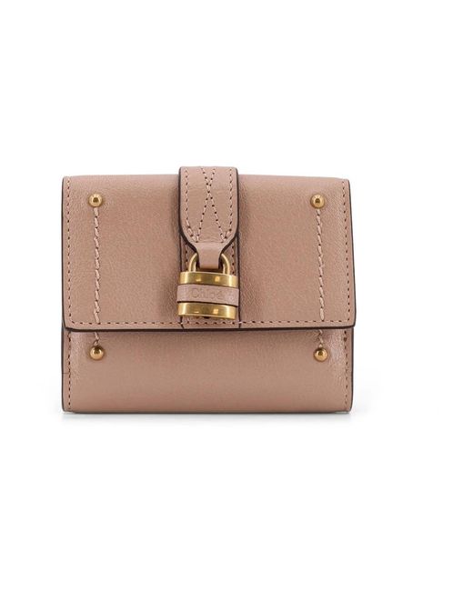 Wallets & Cardholders Chloé en coloris Natural