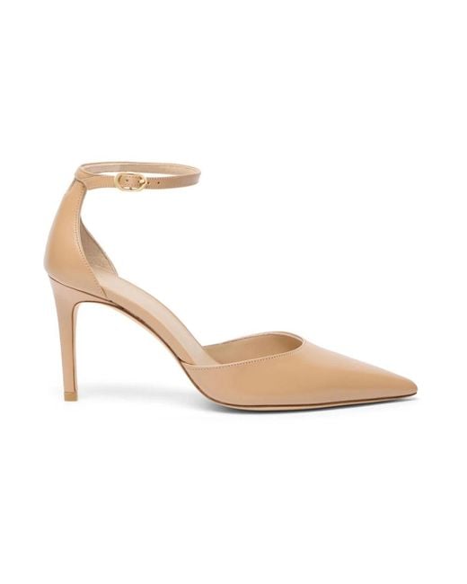 Pumps di Stuart Weitzman in Metallic