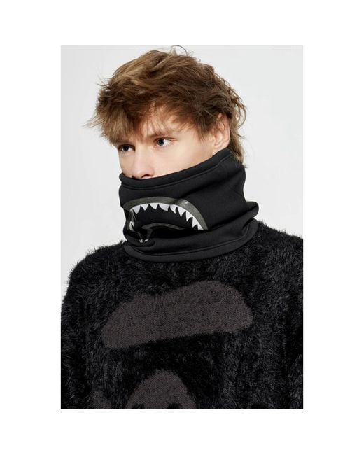 Scarves di A Bathing Ape in Black da Uomo