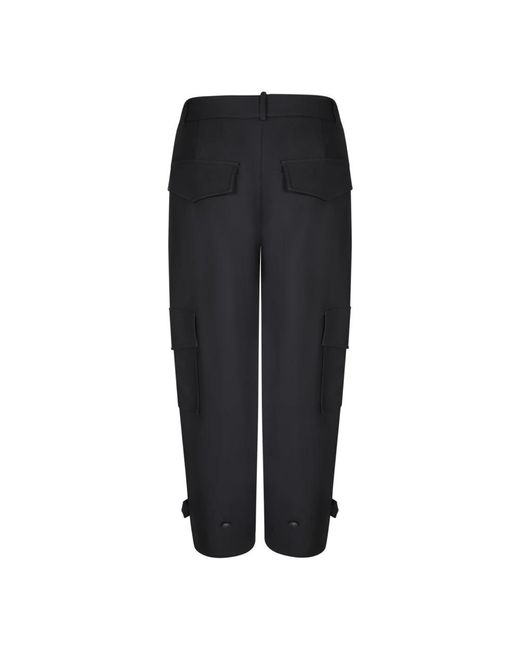 PS by Paul Smith Black Straight Trousers