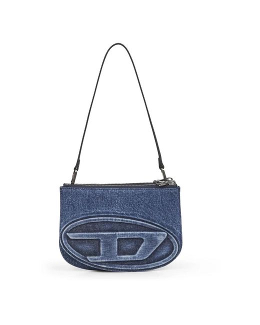 DIESEL Blue Shoulder Bags