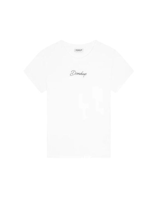 Dondup White T-Shirts