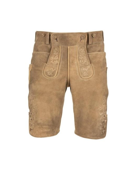 Meindl Natural Casual Shorts for men
