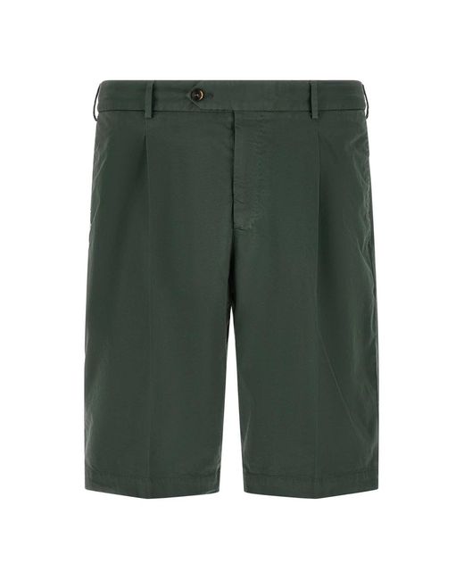 PT Torino Green Casual Shorts for men