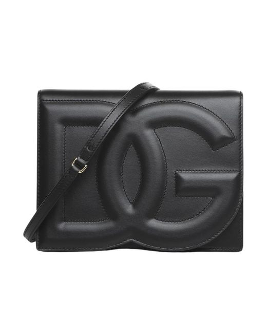 Dolce & Gabbana Black Schwarze designer taschen