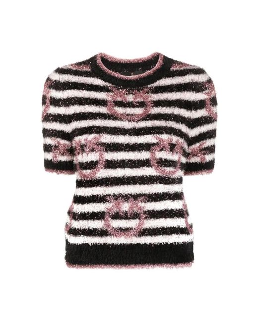 Pinko Black Pullover mit Rundhalsausschnitt