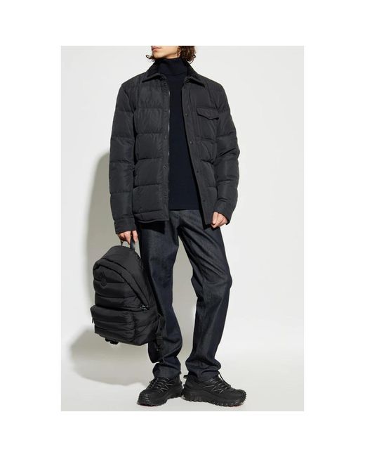 Moncler Jassen ,Zwart ,Katoen Marcilly Down Jacket in het Gray voor heren