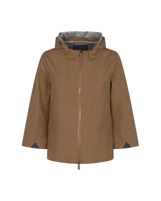 Herno Brown Light Jackets