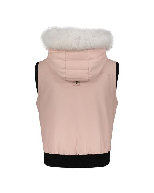 Moose Knuckles Vests in het Pink