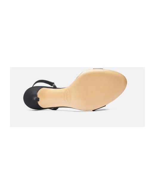 Scarosso Black High Heel Sandals