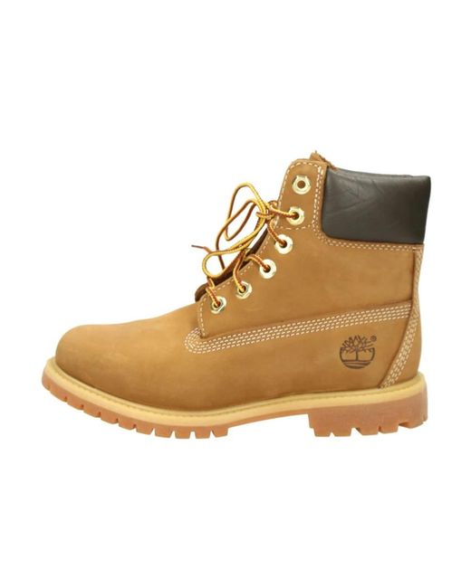 Timberland Natural Lace-Up Boots