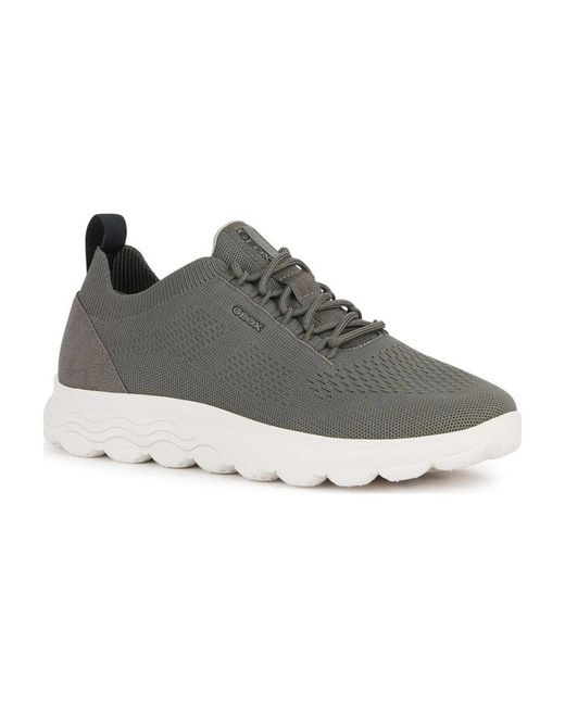 Geox Gray Sneakers for men