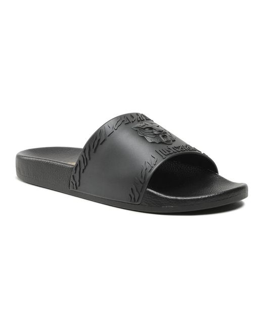 Shoes > flip flops & sliders > sliders Just Cavalli pour homme en coloris Black