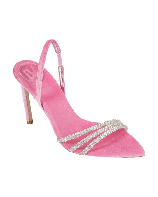 Bettina Vermillon Pink High Heel Sandals