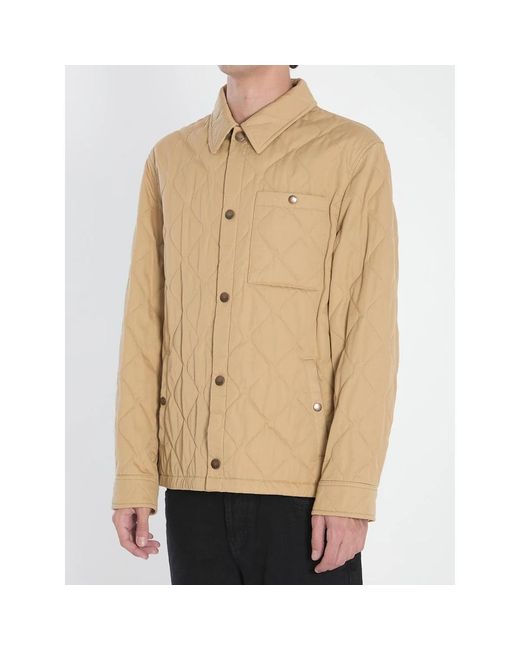 Light Jackets Burberry pour homme en coloris Natural