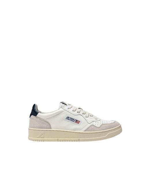 Autry White Sneakers for men