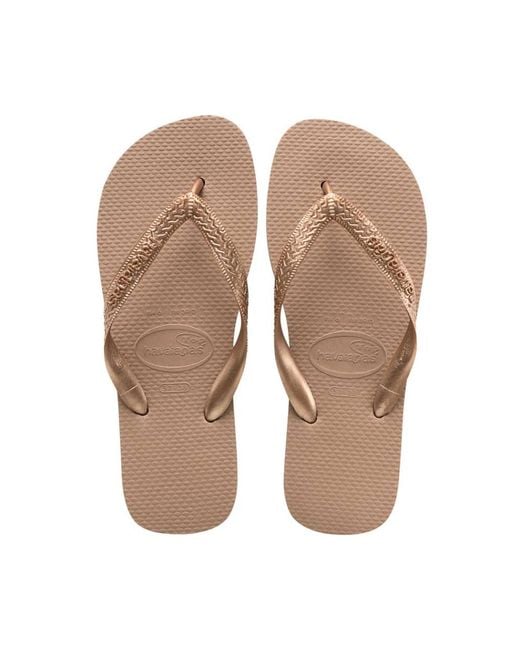 Havaianas Brown Flip Flops