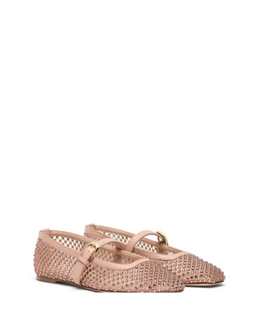 Stuart Weitzman Pink Loafers