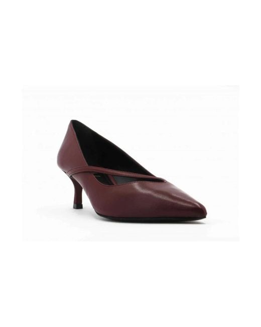 Gianmarco F. Brown Lederpumps