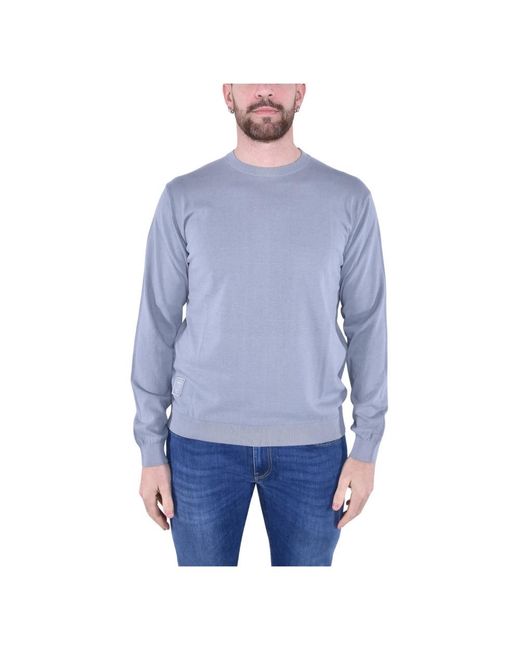 Blauer Blue Round-Neck Knitwear for men