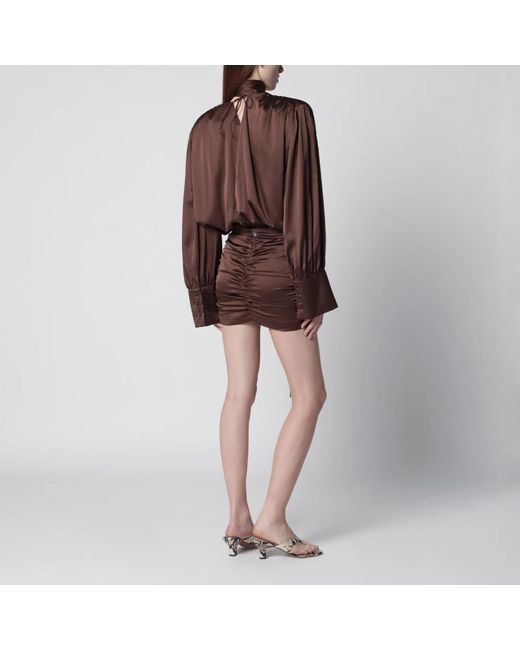 ROTATE BIRGER CHRISTENSEN Red Short Dresses