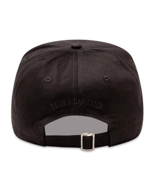 Caps di DSquared² in Black da Uomo