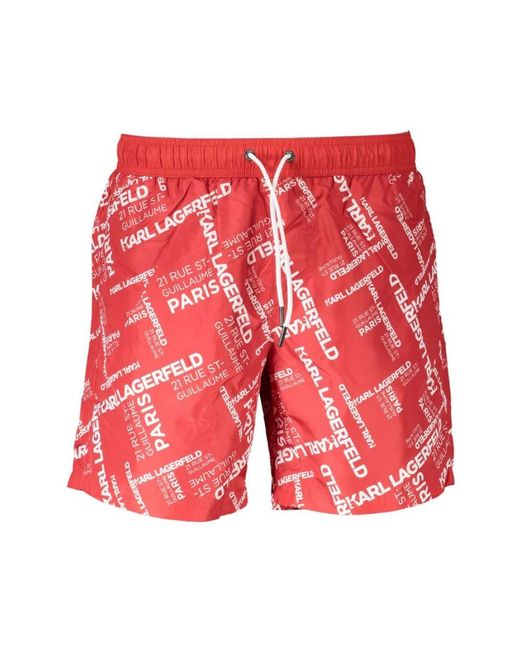 Karl Lagerfeld Swimming in het Red voor heren