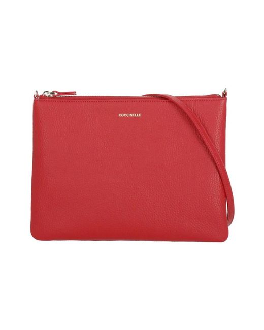 Coccinelle Red Shoulder Bags