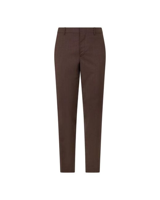 Moorer Brown Suit Trousers for men