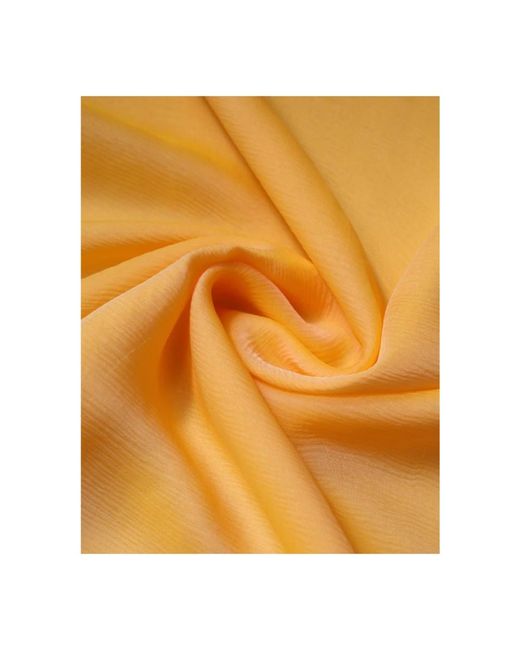 Dolce & Gabbana Yellow Silk Scarves