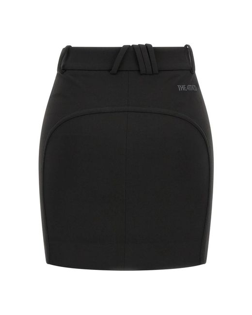 The Attico Minirok in het Black