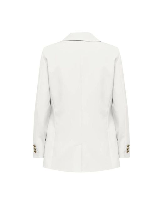 ONLY White Life long sleeves fit blazer