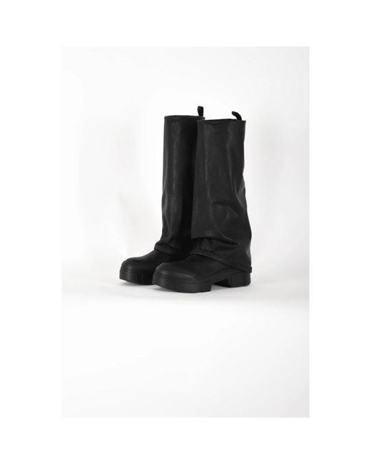 Vic Matié Black High Boots