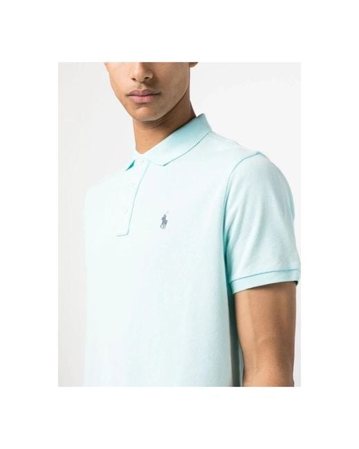 Ralph Lauren Tops ,Blauw ,Katoen Klassiek Katoenen Poloshirt in het Blue voor heren