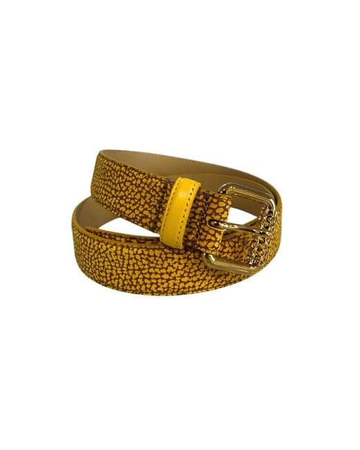 Borbonese Yellow Belts