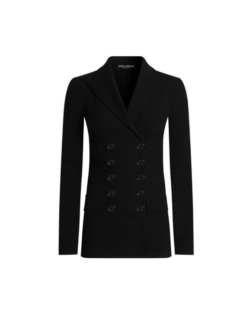 Dolce & Gabbana Black Blazers