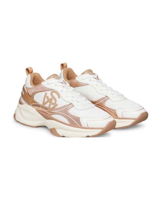 Stuart Weitzman Natural Sneakers