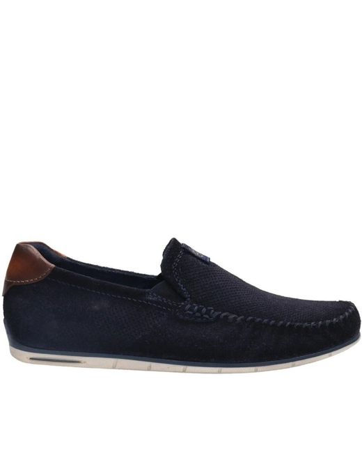 Bugatti Blue Loafers for men