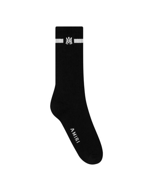 Amiri Black Socks for men
