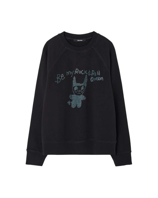 Sweatshirts Zadig & Voltaire de color Black
