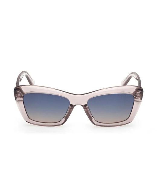 Guess Stijlvolle Zonnebril Grijs Havana/Blauw Roze in het Blue