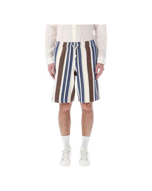 A.P.C. Blue Casual Shorts for men