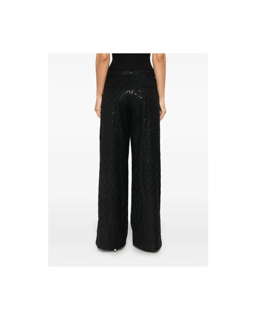 Wide Trousers di ROTATE BIRGER CHRISTENSEN in Black