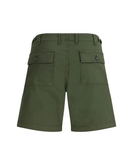 Cruna Utility Baumwollshorts Mit Taschen in Green für Herren