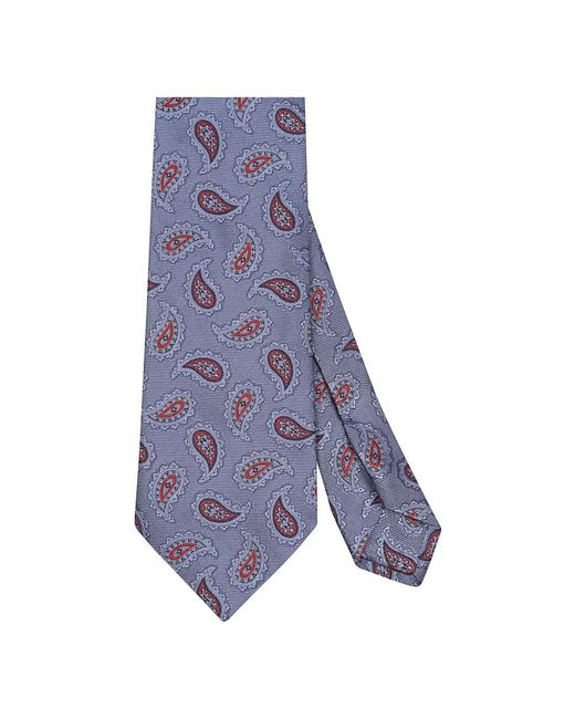 Ties Etro de hombre de color Blue