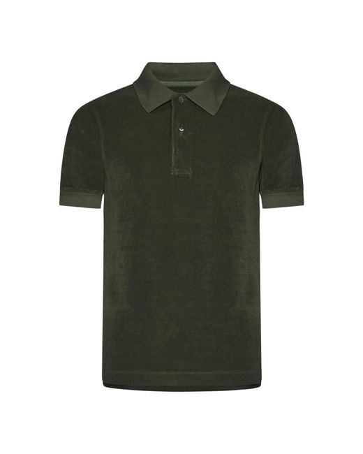Tom Ford Green Polo Shirts for men