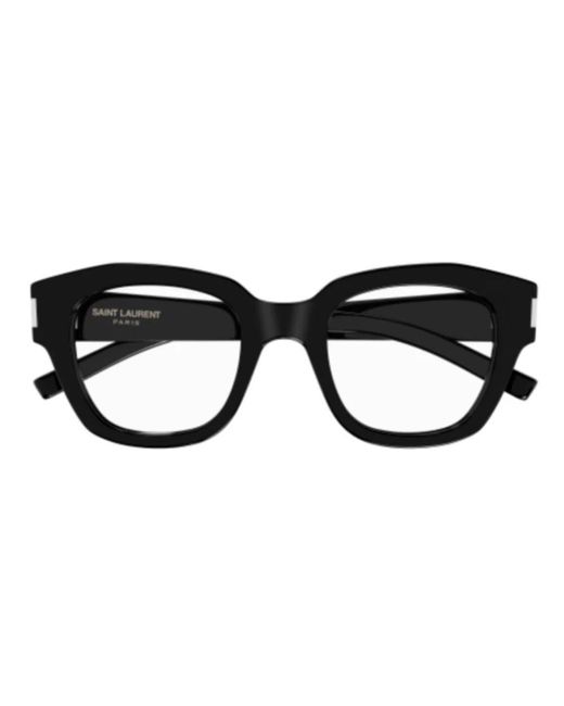 Glasses Saint Laurent de color Black