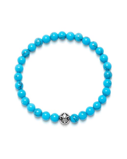 Nialaya Blue Bracelets for men